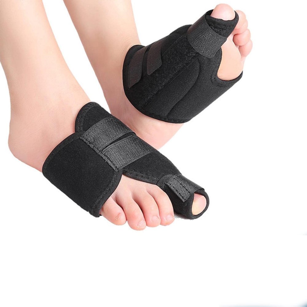 2Pcs Bunion Corrector Toe Splints Adjustable Foot Wrap and Big Toe Brace to Correct Toe for Hallux Valgus Pain Relief