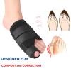 2Pcs Bunion Corrector Toe Splints Adjustable Foot Wrap and Big Toe Brace to Correct Toe for Hallux Valgus Pain Relief view 3