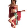 Andiwa Asian Chinese Geisha Cosplay Women's Chinese Style Cheongsam Lingerie Japanese Anime Costume (Flying Dancer,Free Size) view 1