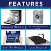 5kg dishwasher Tablets, Salt for Water Softeners and Dishwashers, and Softener Pro Salt Tablets for Water Softener, Effortlessly Achieve Sparkling Clean Dishes and Soft Water (Pack of 5) view 3