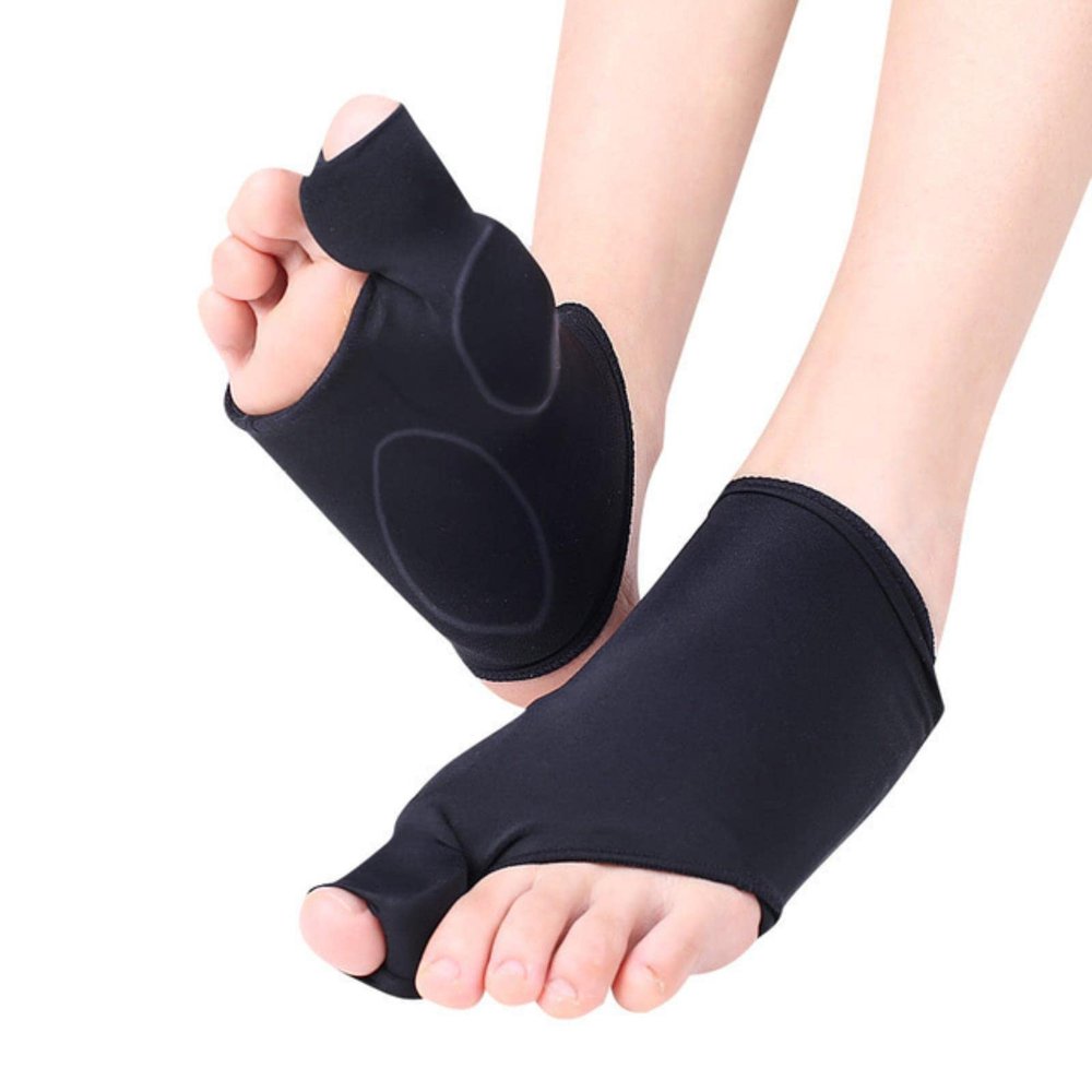 2Pcs/Pair Bunion Corrector Big Toe Straightener Bunion Pain Relief Sleeves for Hallux Valgus Overlapping and Hammertoe