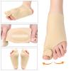 2Pcs/Pair Bunion Corrector Big Toe Straightener Bunion Pain Relief Sleeves for Hallux Valgus Overlapping and Hammertoe view 4
