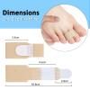 1/2/5/10/20 Hammer Toe Straightener Toe Splints Toe Wraps Bandages for Correcting Hammertoe Crooked & Overlapping Toes view 4