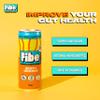 FIBE Soda | Rich in Beneficial Live Cultures | Boosts Immune System | Low Calories | Vitamin B&C | Vegan & Gluten Free | Recyclable & Sustainable (Zesty Orange - 12x250ml) view 3