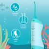 AquaSonic Kids' Water Flosser for Ages 6+ | Standard Nozzle, Orthodontic Nozzle & Waterproof Stickers | 4 Flossing Modes | Aquarium Adventures Theme view 2