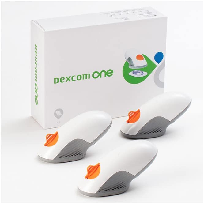 Dexcom One Sensor for Diabetes Monitoring 3 sensors and 1 Transmitter