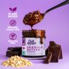 Oat Avenue Granola Butter - Chocolate Vegan Spread & Protein Spread - Nut Free Peanut Butter Alternative - Gluten Free, Dairy Free, School Safe & Top 14 Allergen Free - Chocolate view 3