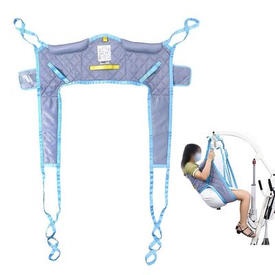 BDXZJ Sling for Hoist, Medical Transfer Belt Toileting Sling, Leg Sling Bariatric Handicap Lift Commode Sling Medical Transfer Belt for Paralyzed Elderly and Disabled Large