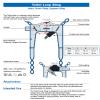 BDXZJ Sling for Hoist, Medical Transfer Belt Toileting Sling, Leg Sling Bariatric Handicap Lift Commode Sling Medical Transfer Belt for Paralyzed Elderly and Disabled Large view 4