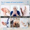 AALGO Rehabilitation Robot Gloves,Finger Extension Exercise for Stroke Hemiplegia Patients,for Patients With Hand Dysfunction Training Finger Flexion Correction,LeftHand-XL(child) view 2