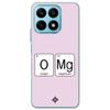 Movilshop Case for [ Honor X8A ] Cool Phrases [ Oxygen + Magnesium  GMO] Transparent Flexible Silicone Case Cover Gel for Smartphone. view 1