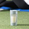 AAGAZA yuksok Premium Electric Protein Shaker Bottle, Made with - - 22 Portable USB Rechargeable Shaker Mug for Protein Shakes, Blue, 121x90x196mm view 2