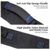 KkaFFe Transfer Belt Assist Transfer Sling, Gait Belt with Handles, Transfer Belt for Elderly, Patient Gait Belts, Transfer Belt Assist, Gait Belts for Seniors, Upgraded Using Rubber Handles (Black-1) view 4