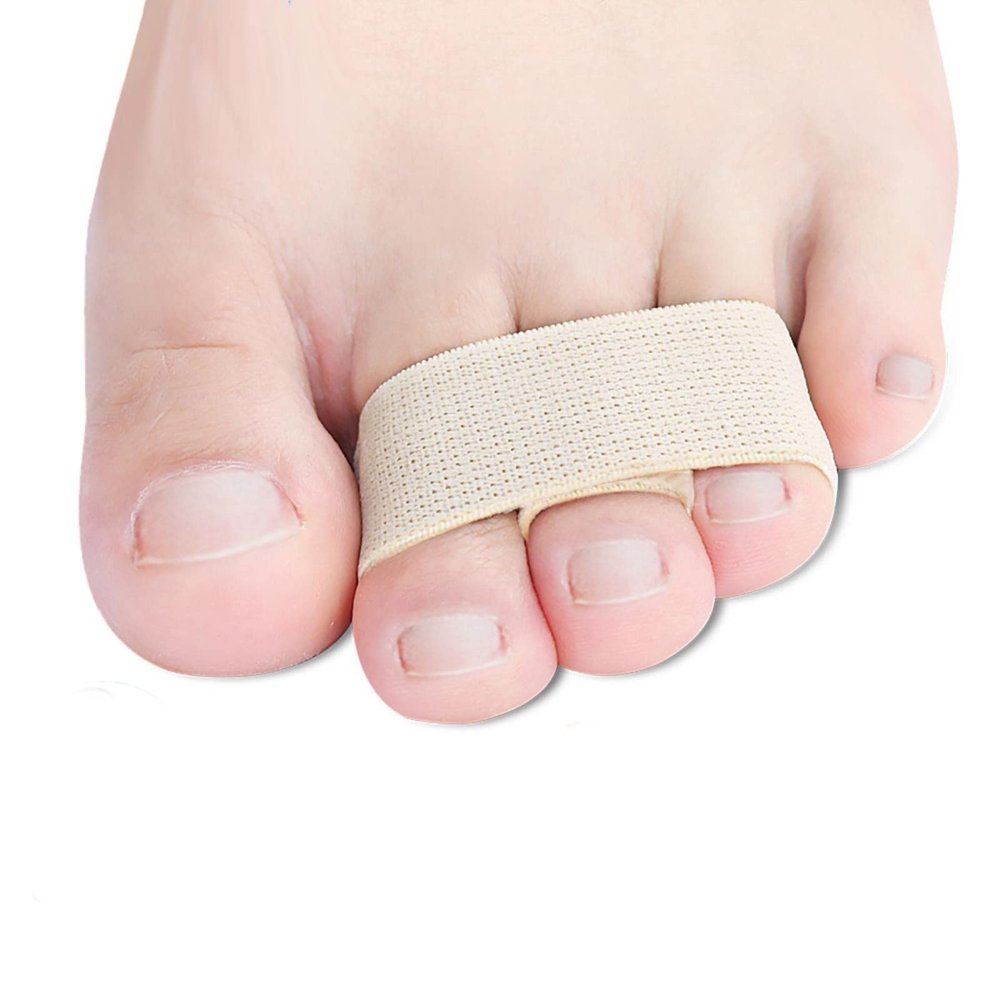 10/20/50Pcs Hammer Toe Straightener Toes Wraps Splint for Correcting Crooked Toe & Overlapping Toes Protector Separator