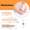 10/20/50Pcs Hammer Toe Straightener Toes Wraps Splint for Correcting Crooked Toe & Overlapping Toes Protector Separator view 4