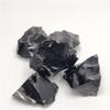 1pcs Natural Raw Black Obsidian Quartz Stones Rough Rock Crystals Metaphysical Reiki Healing Size Energy Healing Stone (Color : Black, Size : 2-3cm) view 2