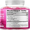 Vitamatic Glucose Chweble Gummies - 60 Count - Natural Raspberry Flavor - 4G of Carbohydrate per Serving view 3