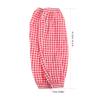 HONMEET Oilproof Arm Sleeves Oversleeves Protector 3 Pairs Plaid Pattern Cotton Linen for Kitchen Cooking Gardening Cleaning Work view 2