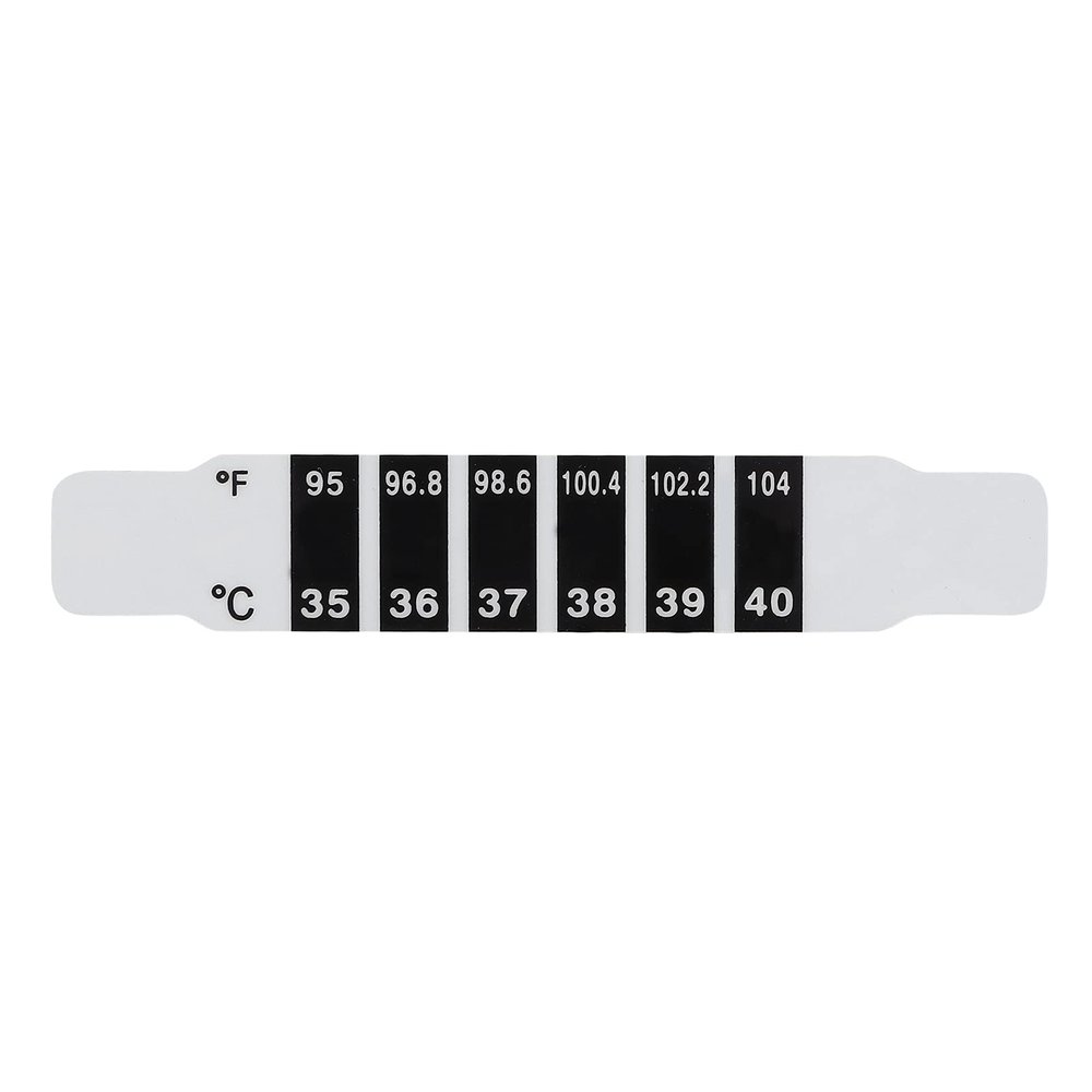 Forehead Thermometer Strips,Quick Read Forehead Thermometer Strips Reusable Infants Thermometers Baby Temperature Strip