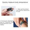 Forehead Thermometer Strips,Quick Read Forehead Thermometer Strips Reusable Infants Thermometers Baby Temperature Strip view 3