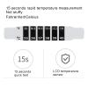 Forehead Thermometer Strips,Quick Read Forehead Thermometer Strips Reusable Infants Thermometers Baby Temperature Strip view 4
