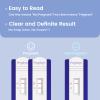 Accufast Pregnancy Tests Cassette - 3 Tests Early Home Pregnancy Test Kit 10 MIU/ml HCG Cassette Tests - 99.99% Accuracy & Rapid Clear - Help Ease Your Mind up to 6 Days Before Expected Period view 3