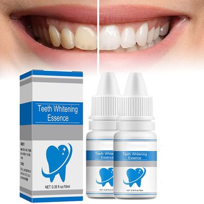 Dazzlewhite Teeth Whitening Essence,Teeth Whitening Essence Extra Strong White Hygiene Tooth,Intensive Stain Removal Teeth Reduce Yellowing (2pcs)