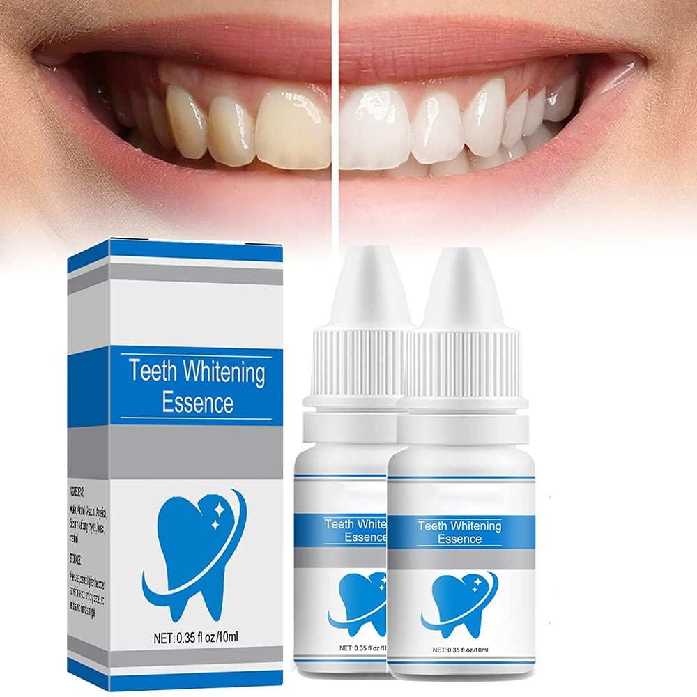 Dazzlewhite Teeth Whitening Essence,Teeth Whitening Essence Extra Strong White Hygiene Tooth,Intensive Stain Removal Teeth Reduce Yellowing (2pcs)
