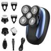 Electric Razor for Bald Men Head Shaver Nose Hair Beard Trimmer Clippers Facial Cleansing Brush Wet & Dry Waterproof Shaver for Bald Heads Men Grooming Kit Hair Clippers view 1