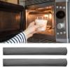 Kitchen Appliance Handle Covers, Refrigerator Door Handle Covers 2pcs Reusable Universal for Oven (Light Grey) view 3