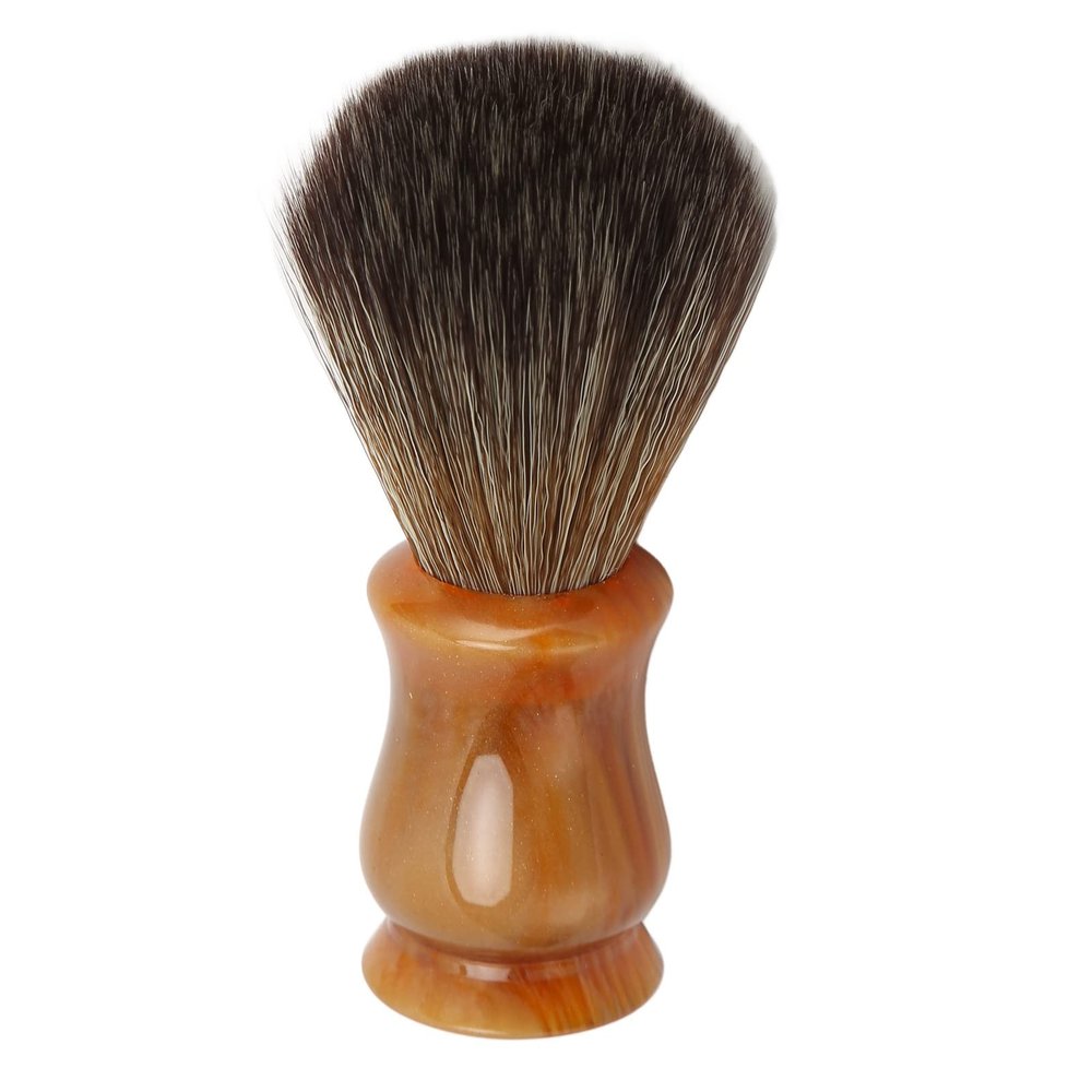 Beard Brush, Quick Dry Shaving Foam Brush Highly Efficient Imitation Bristle