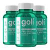 Goli Pre+Post+Live Bacteria Gummies | Digestive Health & Immune Support | World's First 3-in-1 | Gluten-Free, Vegan, Non-GMO, Gelatin-Free | Pack of 3, 180 Gummies