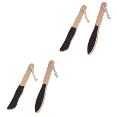 minkissy 4pcs Remover Foot File Foot Hard Skin Remover Dead Skin Exfoliator for Women Men Adults