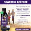 Immunia Synergy. Elderberry Supplement for Immune System Support - Powerful Natural Antioxidant. POLYPHENOLS Concentrate. Elderberries from Canada (1-Pack) view 3