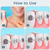 Floss Threaders, Deep Clean Dental Floss Threader for Braces, Bridges, and Implants Blue view 3