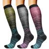 DRESHOW Compression Socks For Men & Women Best Support for Athletic Running Flight Travel Cycling view 1