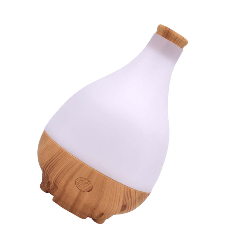 GLEAVI Aromatherapy Machine Mini Essential Oil Humidifier Wood Grain Design Home Office Use Aromatherapy Humidifier Tabletop Spray