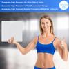 Homebuds Bathroom Scales for Body Weight, Precision 0.1lb by Our Professional Factory Since 2001, Weighing Scales LED Display and Step-On, 3*AAA Batteries Included, 28st/400lb/182kg, Silver view 2
