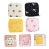 Beatifufu 4pcs Portable Period Bag Sanitary Towel Holder Sanitary Napkin Storage Bag Zipper for Women view 2