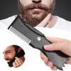 Beard Shaper Beard Shaping Tool for Men, Rotated Beard Lineup Guide Template Men's Beard Shaping Tool for Styling and Edging Jaw Cheek Neck Line view 3