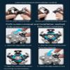 5 in 1 Electric Razors Men's Electric Head Shavers 6D Rotary Shavers for Head and Face Wet & Dry Waterproof Bald Head Shaver Grooming Kit with Hair Clippers Beard Clippers Nose Trimmer view 4