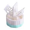 Wudaizhi 2pcs Contact Lenses Washer Portable Manual Rotating Cleaner Holder Container for Travel view 2