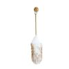 Duster Washable Duster White Feather Duster Wool Duster Feather Duster Household Cleaning Artifact Ash Sweeper Brush Interior Microfiber Duster Cobweb Duster (Color : Long section 58cm) (Long Secti view 1