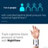 OMRON NightView Wrist Blood Pressure Monitor, clinically validated, Completely Silent Blood Pressure Machine for Daytime and Nighttime Measurements with Bluetooth Connection to Free Smartphone app view 4