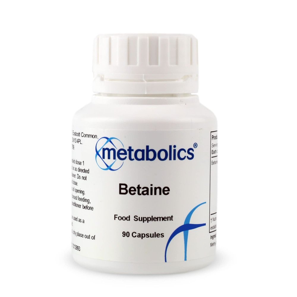 Betaine (Pot of 90 Capsules)