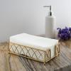BloominGoods Disposable Bathroom Napkins | Single-Use Linen-Feel Guest Towels | Cloth-Like Hand Tissue Paper, White (EXTRA LIGHT - Pack of 1200) view 2