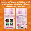 Popcorn Shed Unicorn Gourmet Popcorn (3 x 80g) - Multicoloured Candy Floss Flavoured Caramel, Easy & Low Calorie Snack, Perfect for Parties, Movie Nights & Gifting view 4