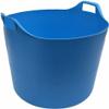 75L Litre Extra Large Robust Versatile Multipurpose Flexi Tub Laundry Basket Horse Feeding Tub Storage Container Polythylene Flexi Tub with Handle For Home & Garden (Sky Blue) view 1