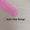 4pcs Plastic Toothbrush Case Travel Cover Holder Storage (Pink, Blue, Green and White) view 4
