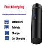 Mini Electric Shaver, Portable Electric Rotary Men's Razor, Cordless USB Rechargeable Men's Shaver, Waterproof Pocket Shaver for Travel&Home Use view 4